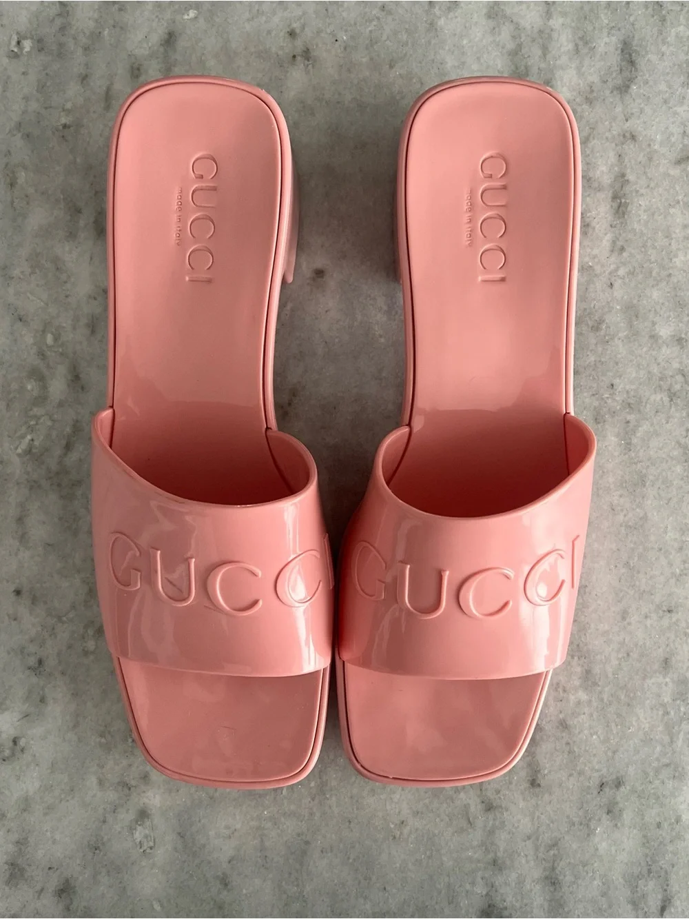 Pink Slide Sandals